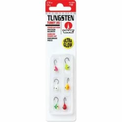 Buy 🥰 Ice Fishing Jigs VMC Tungsten Tubby Jig 6 Pack ⌛